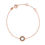 Thumbnail: Links of London Effervescence 18kt Rose Gold & Diamond Bracelet