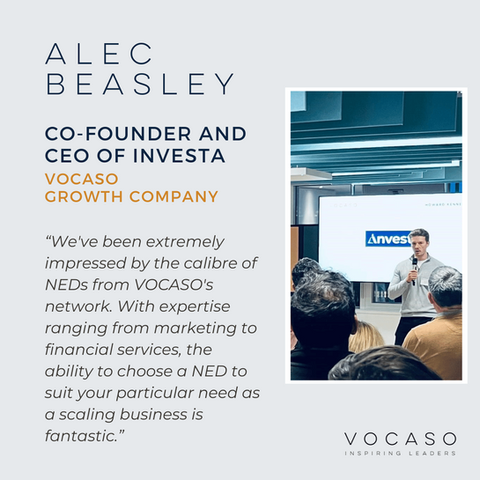 Alex Beasley Investa Testimonial VOCASO