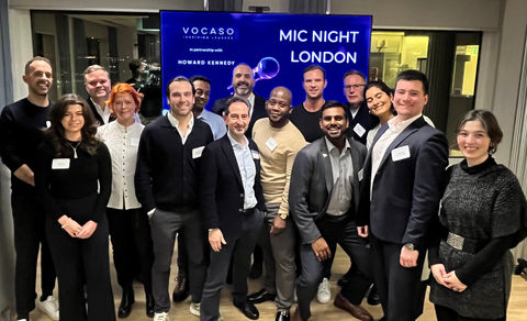 VOCASO in person event London business networking event board and portfolio careers founders and growth companies start ups