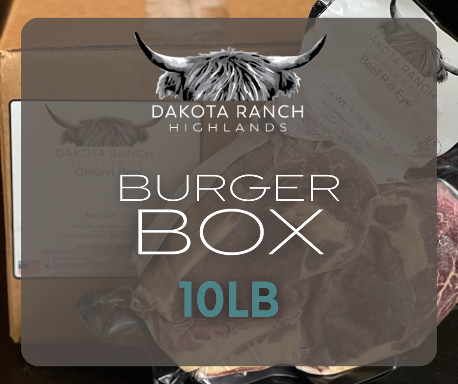 10LB Burger Box