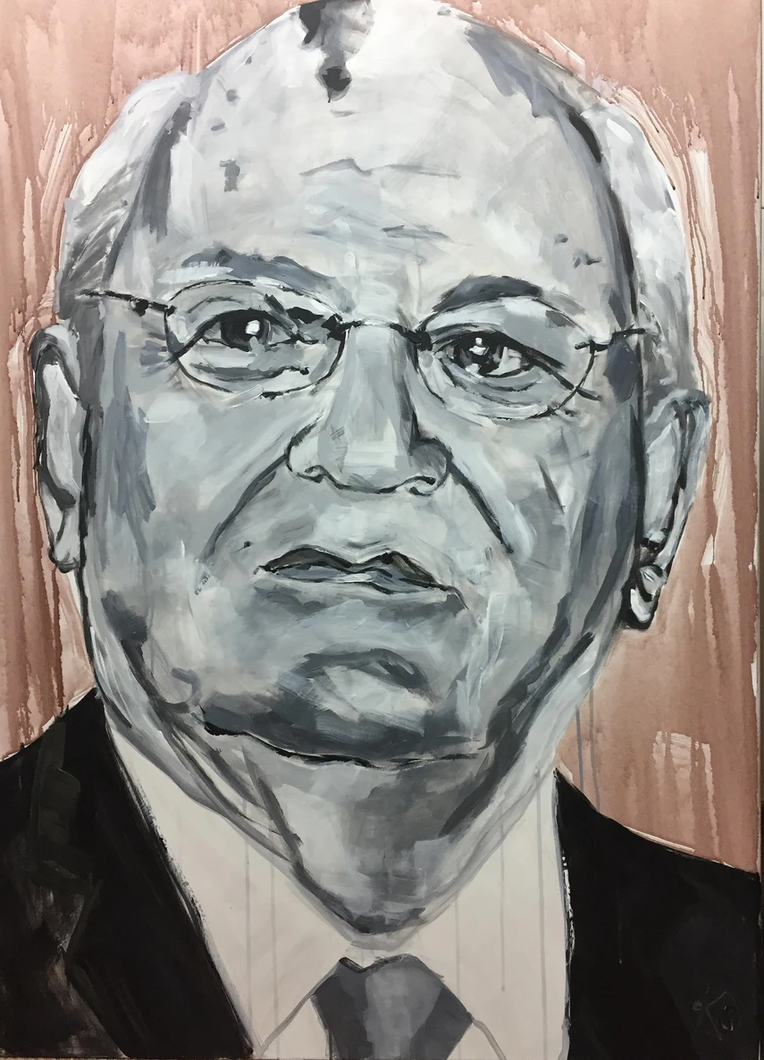 Michail Gorbatschow | Acryl | 140 x 100
