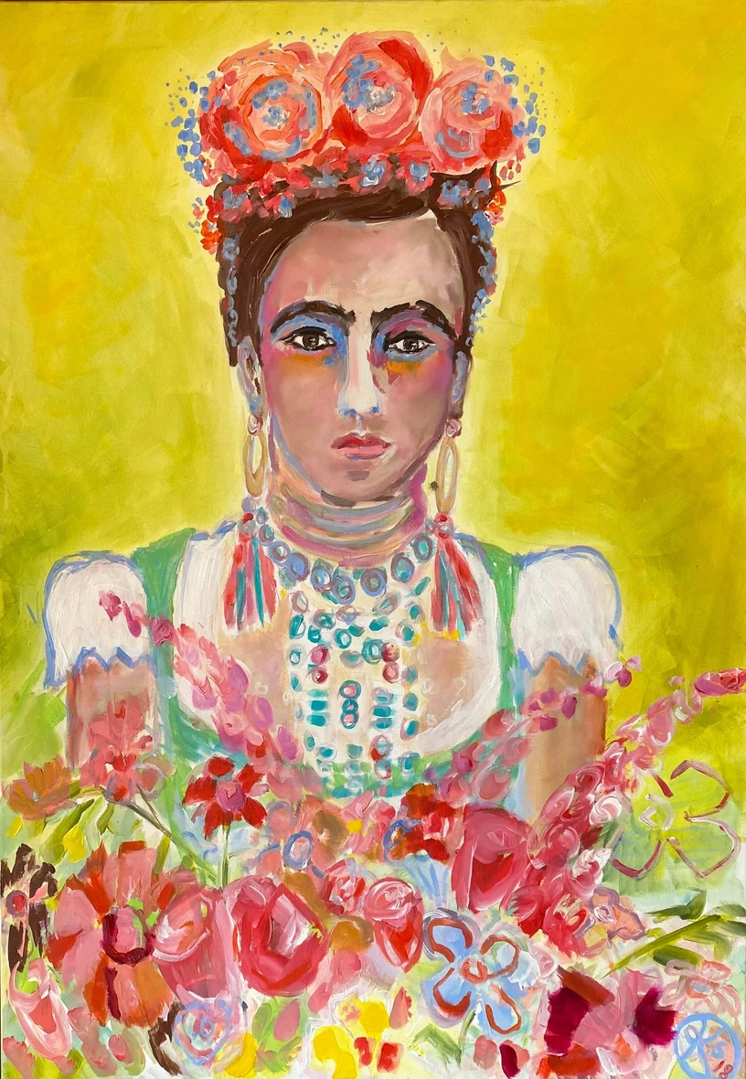Bayerische Frida | Öl | 100 x 70