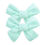 Thumbnail: Seafoam Green Linen Hair Bow Clips