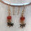 Thumbnail: Dragonfly with Carnelian Earrings
