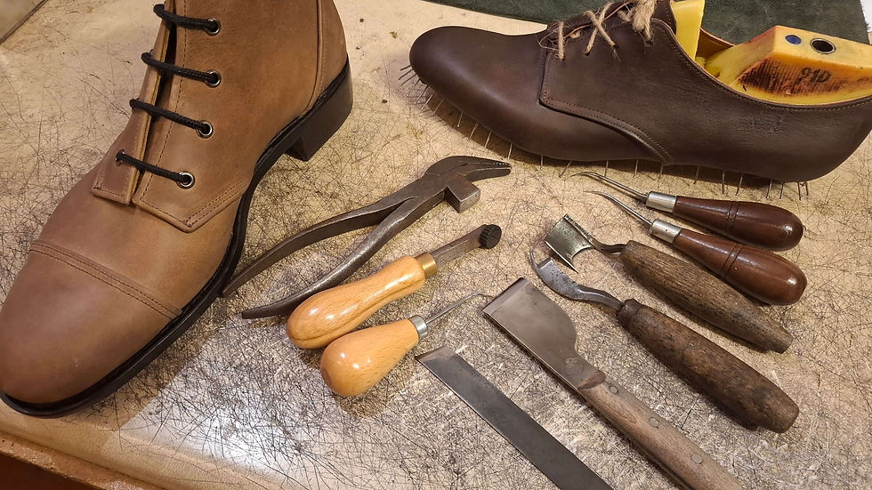 From Repairing Cycling Shoes to Bespoke Shoemaking