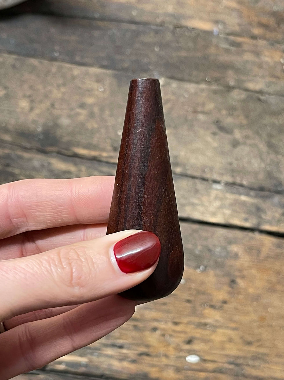 Thumbnail: Rosewood Teardrop 3" Handle