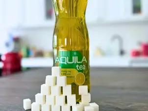 Aquila Tea Zelený čaj se šťávou z citronu 1,5l