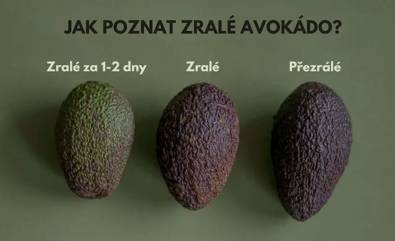 Jak poznat zralé avokádo