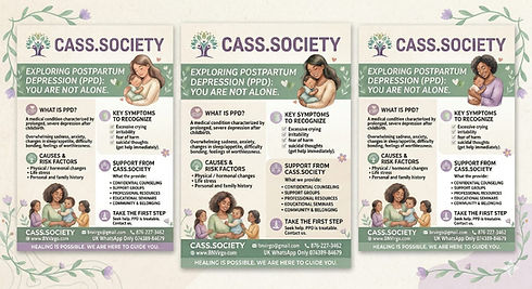 post partum depression Jamaica, CaSS Society, 876PPD