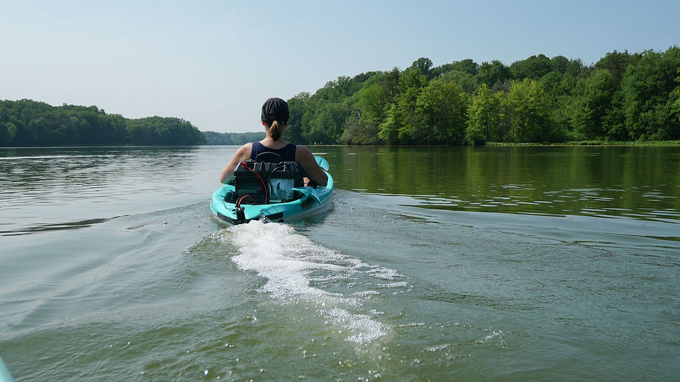 Thumbnail: Glide Kayak Motor All Inclusive Kit Without Steering Pedals