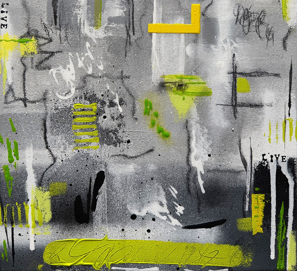 Miniaturbild: LIFE | ELETRIC LIME 30x40