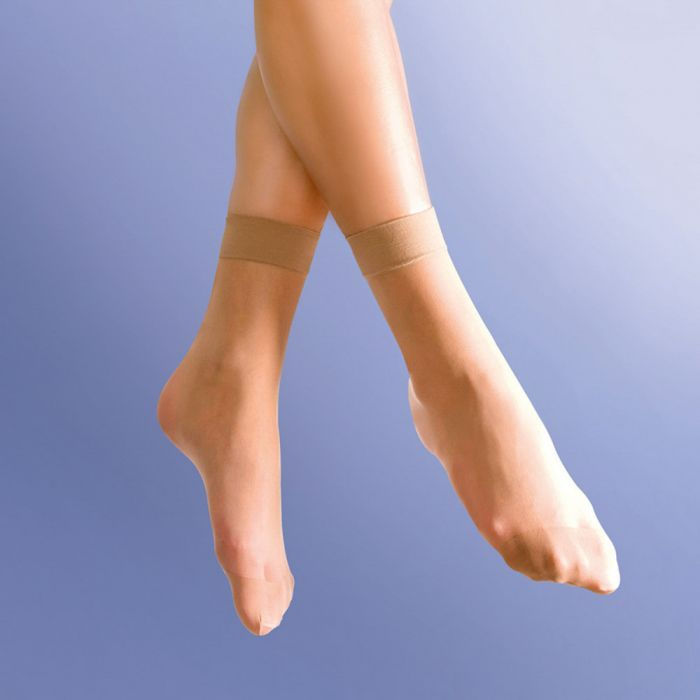 SILKY Smooth Knit Anklets 3pp