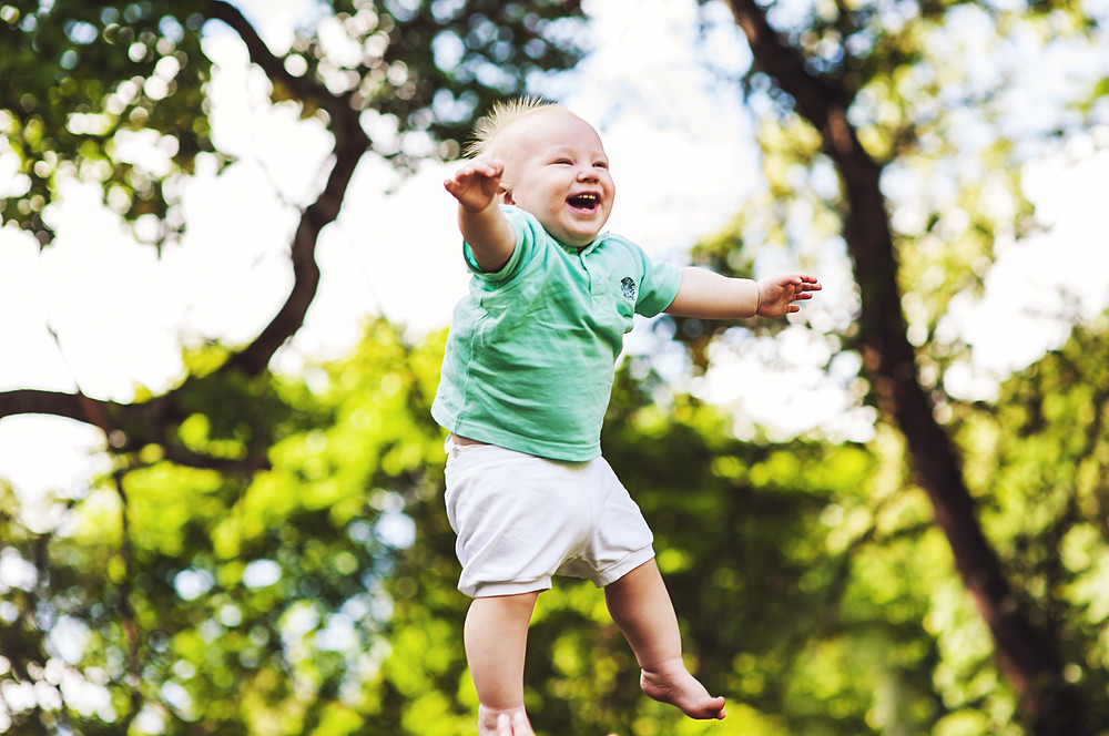 Joyous child
