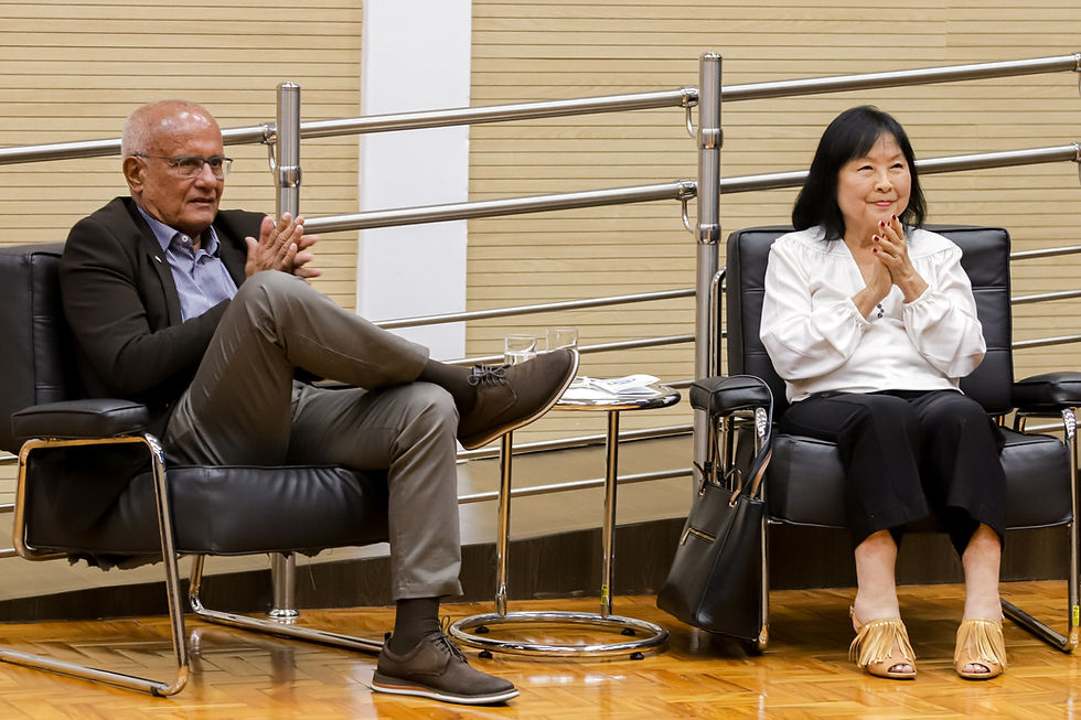 Prof.Dr. Pedro Marques, Fundador do Pecege a e Profa. Dra. Tsai Siu Mui (CENA) homenageados da Medalha de Mérito Científico e Tecnológico Dr. Carlos Clemente Cerri