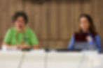 A Vereadora - Rai de Almeida e a Secretária Municipal de Desenvolvimento Econômico, Indústria e Comércio - Thaís Fornícola Neves