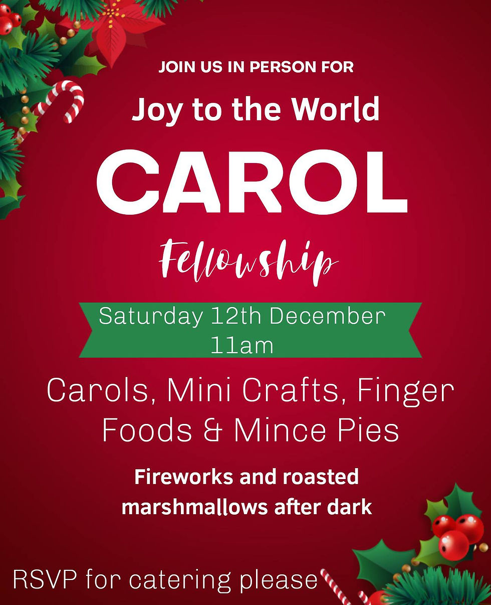 Fellowship Carol Service
