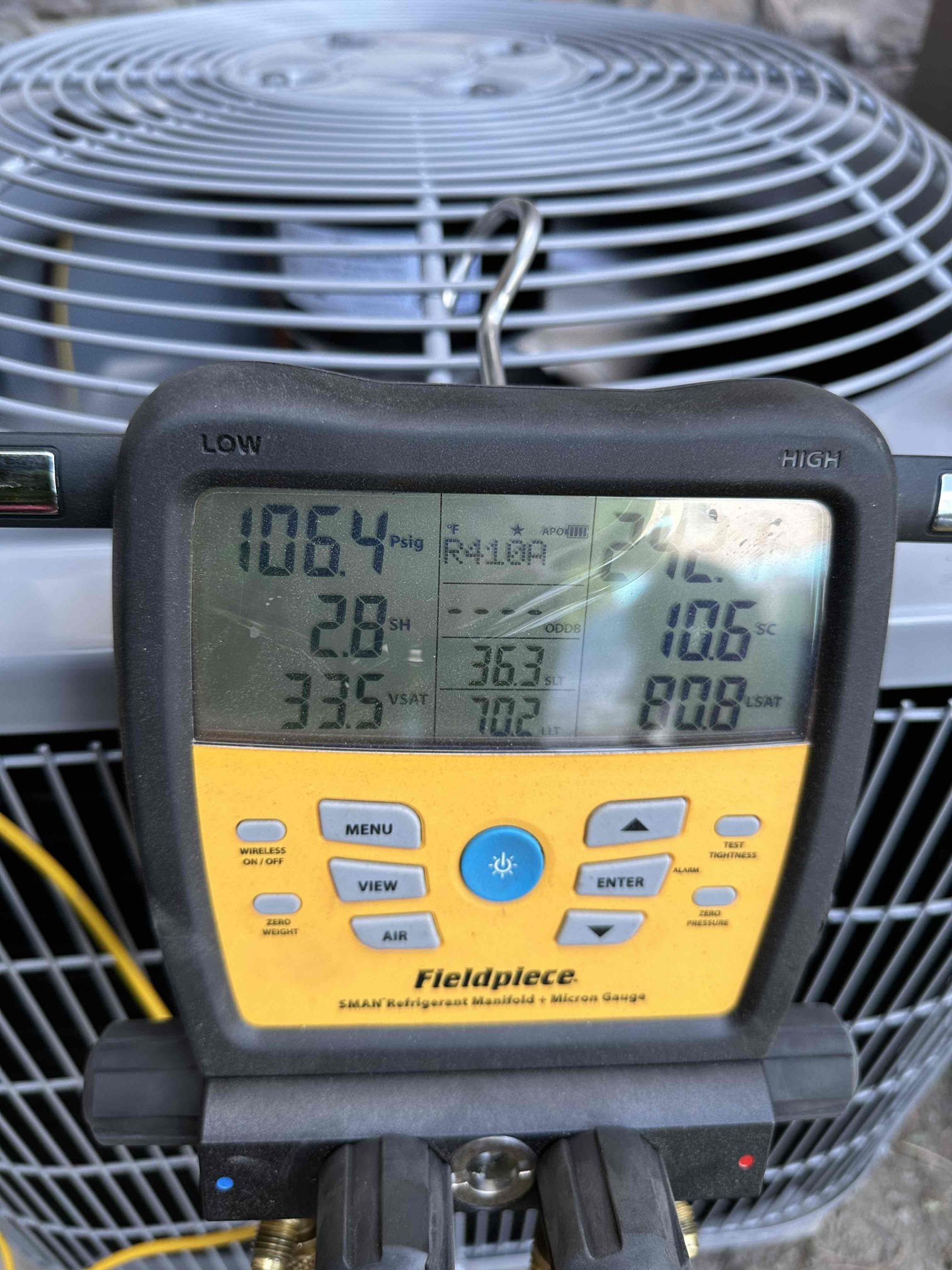 Clean, bright basement with an air purifier removing dust and odors. Visual cues suggest moisture control (like a dehumidifier or sump pump). Focus on fresh air replacing musty smells, implying disaster preparedness and proactive maintenance against humidity and corrosion (connecting to anode rod relevance).