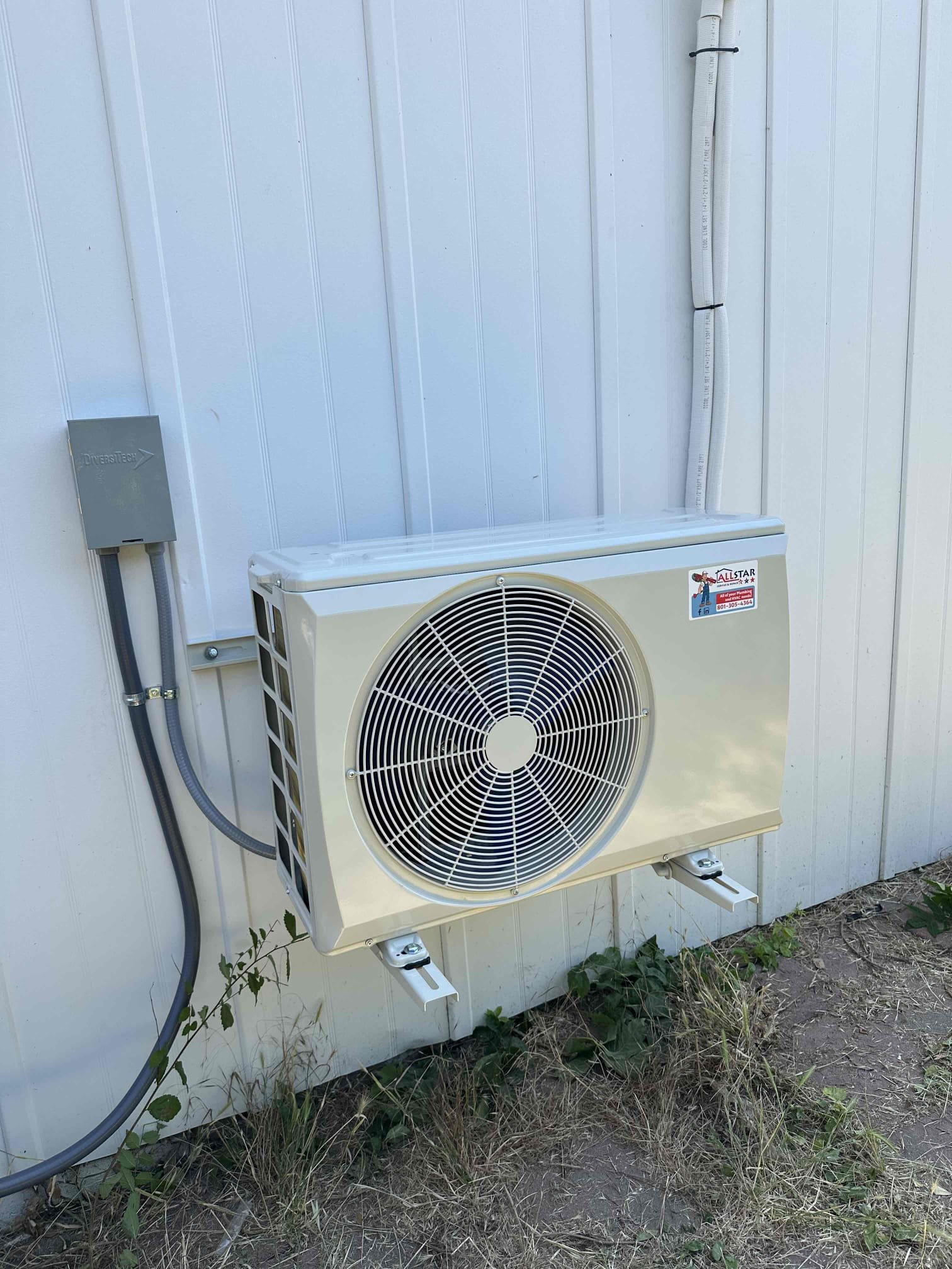 A split image showcasing effective drainage: on the left, a bathroom sink drain efficiently channeling water, highlighting a clean and functional design; on the right, a gently sloping yard directing rainwater away from a house, emphasizing landscape grading for water management and preventing water damage.