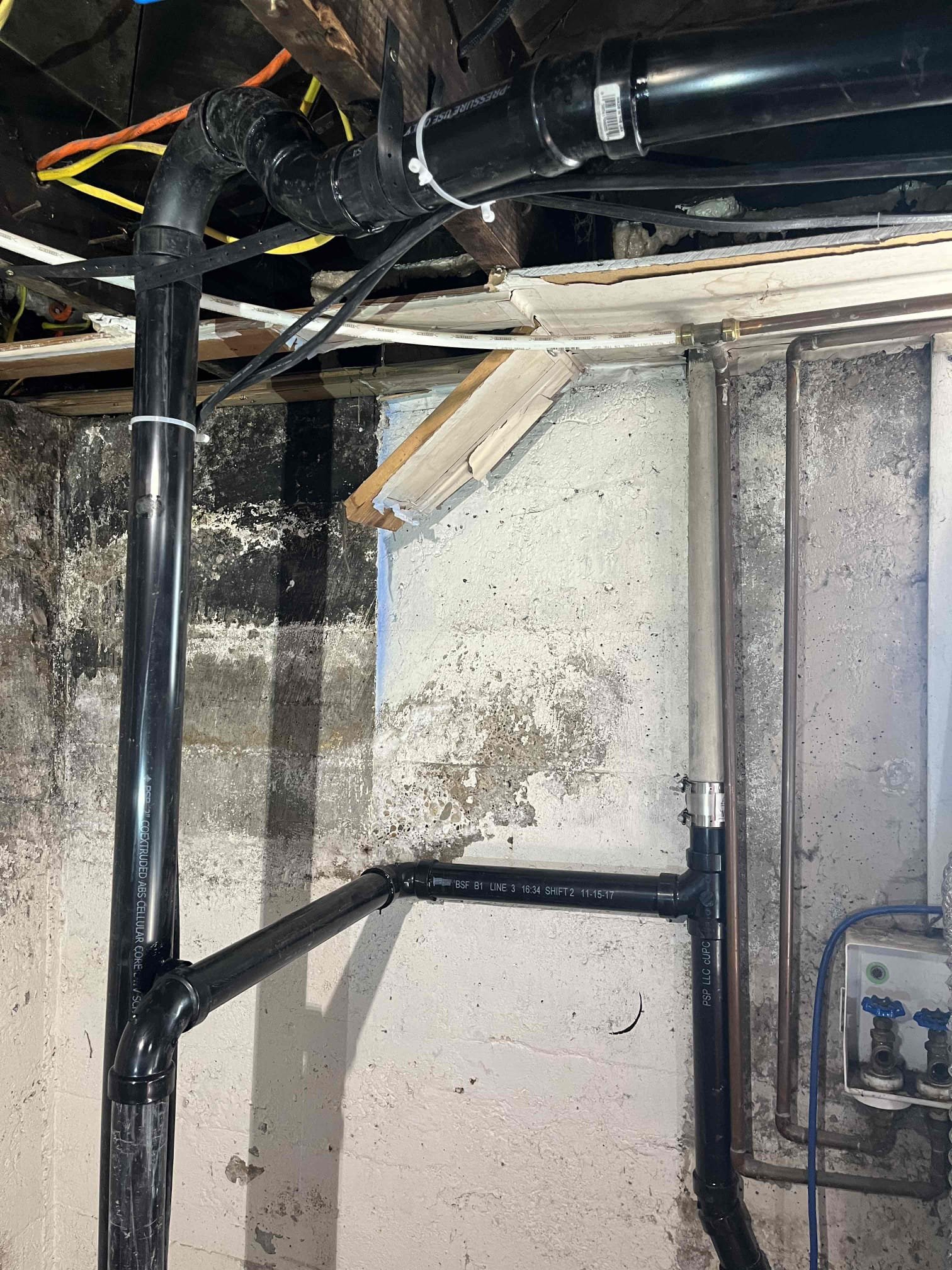 Image of a clean, modern office space with a packaged terminal unit (PTAC) discreetly installed. No water stains or visible damage. Subtext highlights the peace of mind offered by water backup insurance and sewage backup service, protecting against potential PTAC leaks and related water damage.