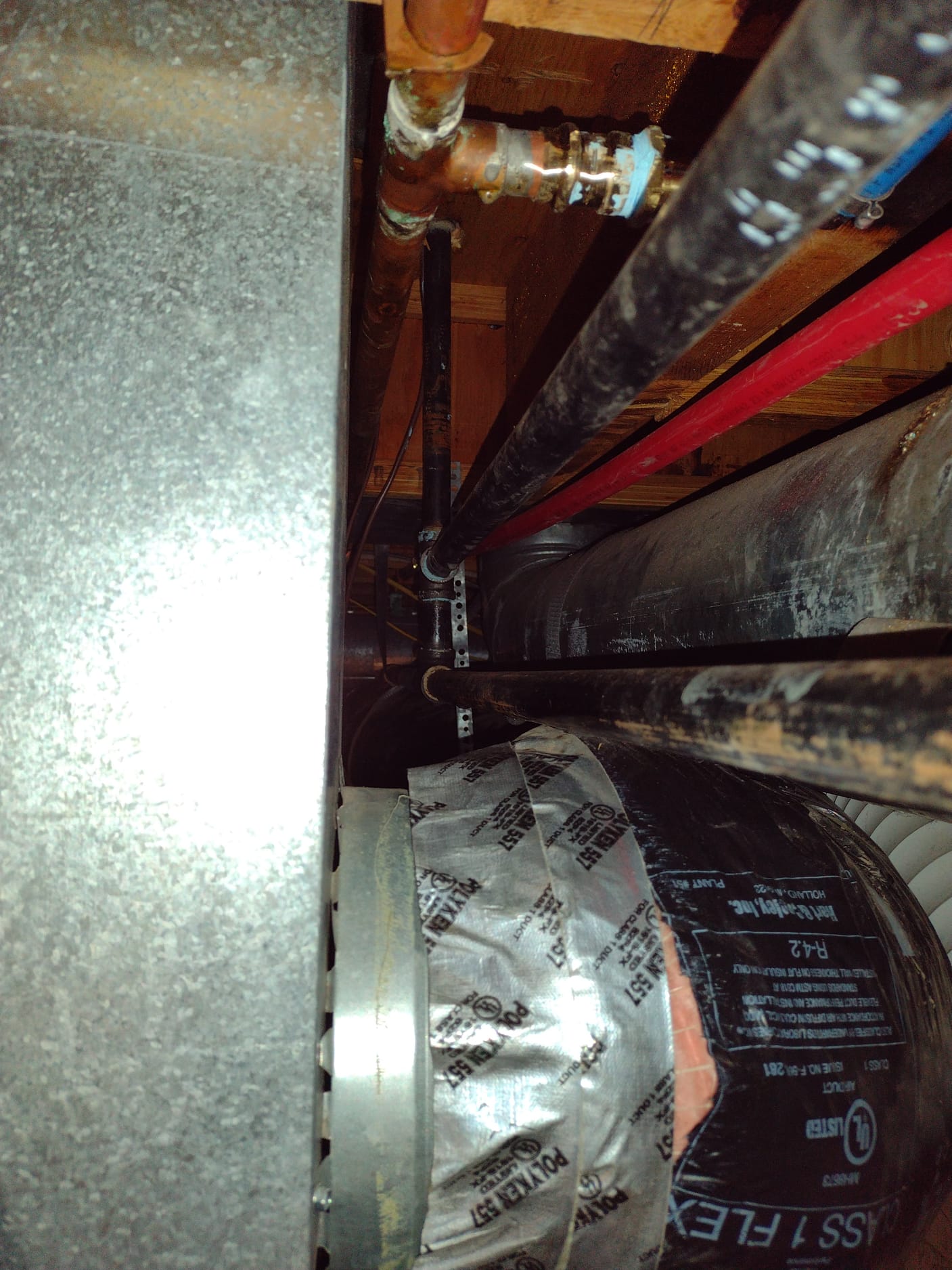 Worried about basement storm damage? Get 24/7 disaster repair and flexible 'a c repair payment plan' options. Image shows a clean, dry basement after repair, highlighting peace of mind and affordability.