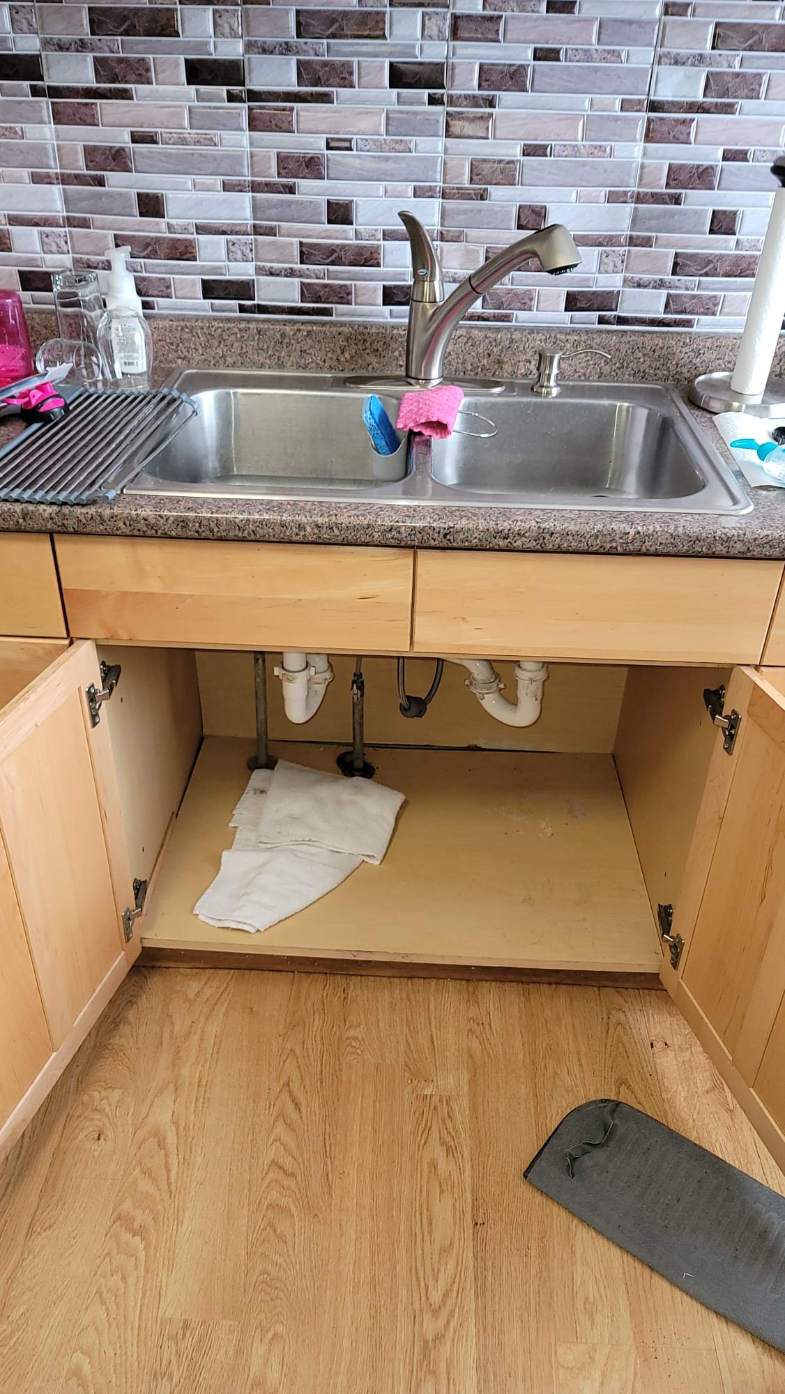 Rhino water filter protecting against basement water damage. Essential for basement water damage restoration and ensuring clean water after basement water damage restoration service.