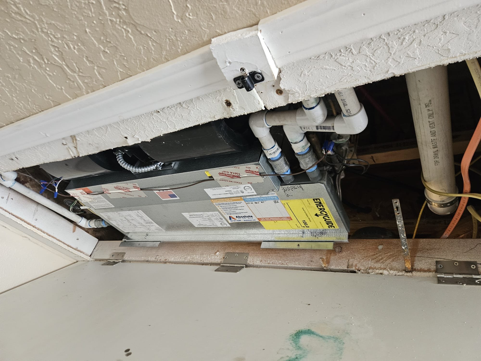 Close-up of mini air filters, highlighting their clean design and easy integration into central air systems, suggesting affordable wholesale options for maintaining clean air quality.