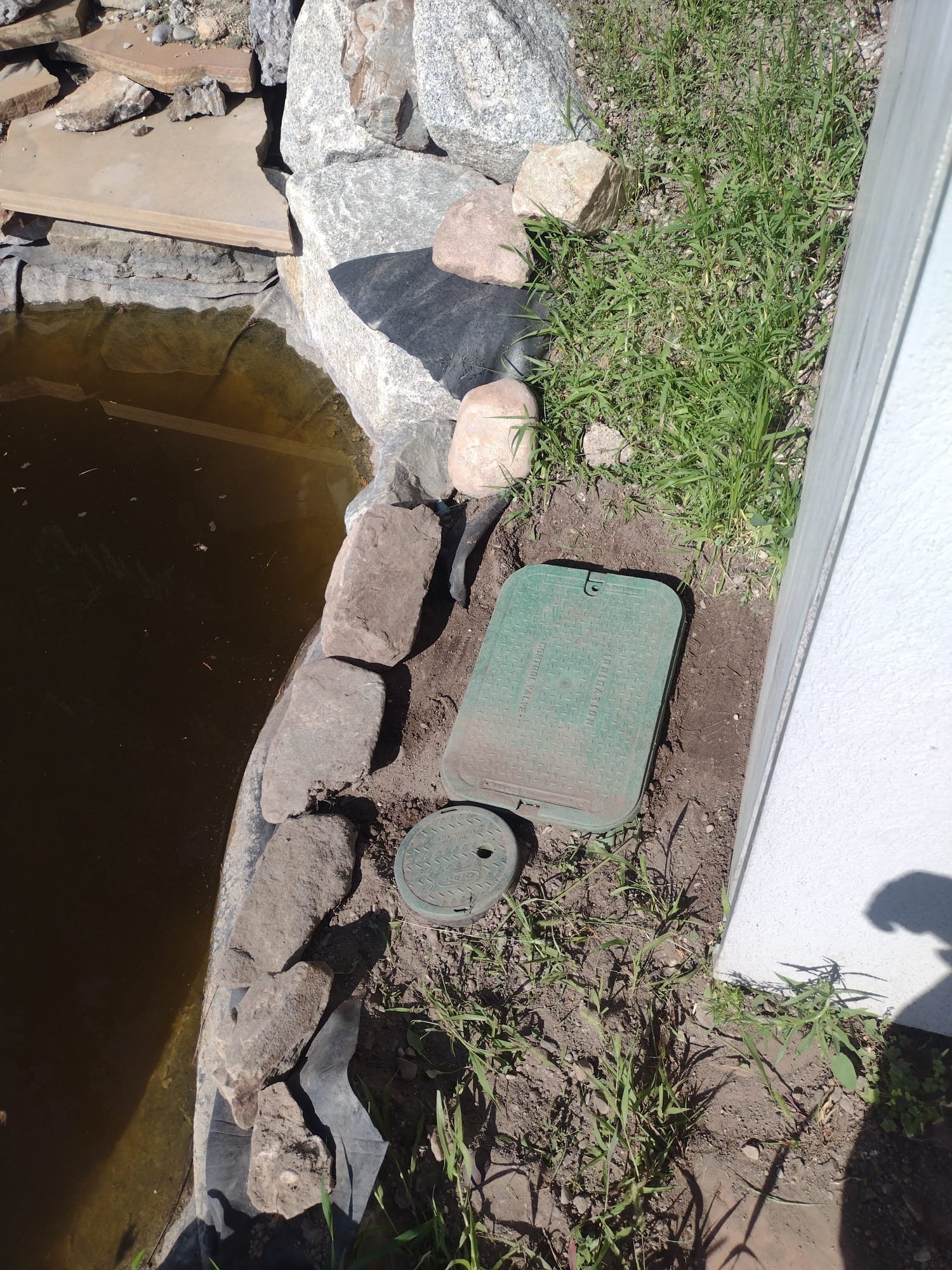 Image showcasing a restored commercial building after storm damage, highlighting quick response teams and advanced equipment, suggesting efficient and cost-effective disaster remediation.