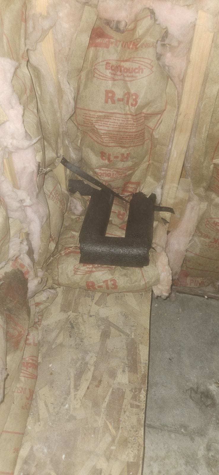 A pristine commercial office space after drywall water damage recovery, showcasing smooth, paint-ready walls. In the corner, a discreet, modern DIY soft water system promises to prevent future water damage, contrasting with a picture-in-picture insert of visibly damaged, pre-recovery drywall, implying the value of professional 'commercial drywall water damage recovery service'.