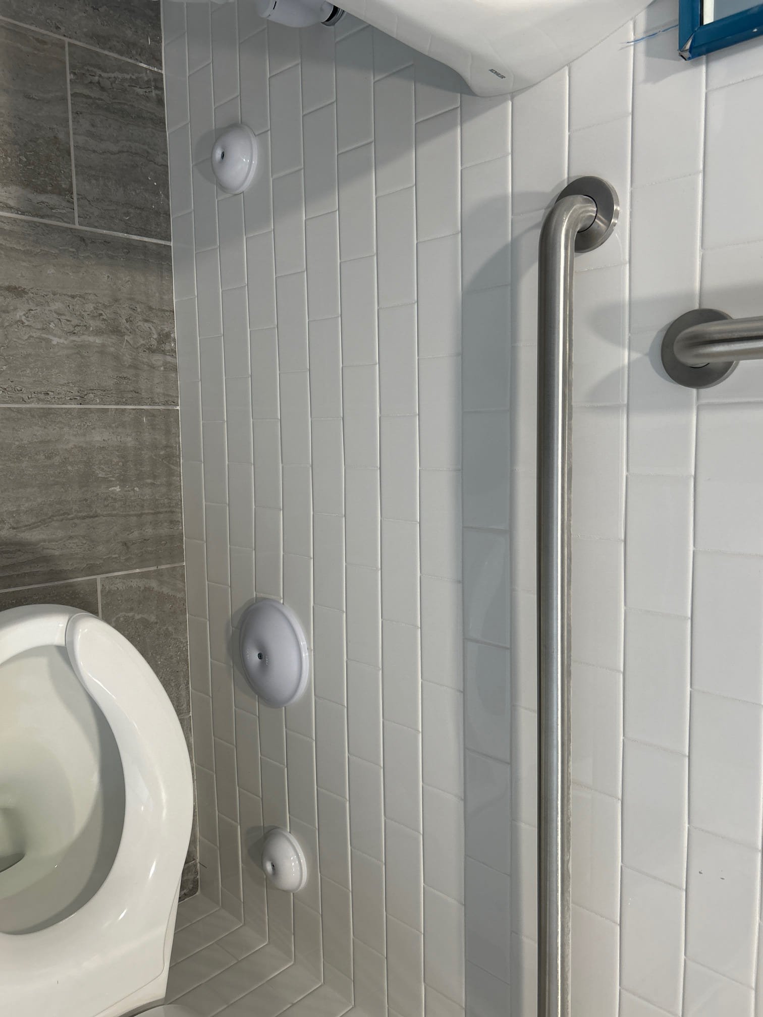 Image shows a clean, smoothly flowing drainpipe, achieved with professional drain service in Charlotte and Spartan drain cleaning machines, highlighting the benefit of efficient water drainage and preventing blockages.