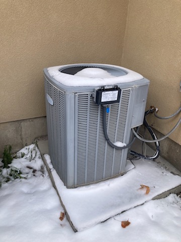 New, efficient mobile home furnace installation. Notice the clean ductwork and compact design, highlighting energy savings and modern residential furnace replacement repair for lasting comfort. Consider the HVAC and furnace replacement cost a valuable investment.
