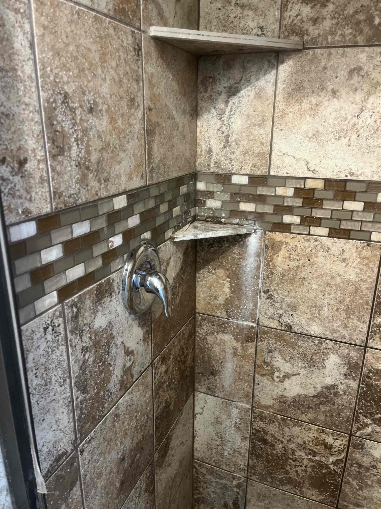 Bright, clean room showcasing a newly repaired ceiling after water damage remediation. Before-and-after inset highlights the dramatic improvement, emphasizing the value of professional installation and maintenance to prevent future issues.