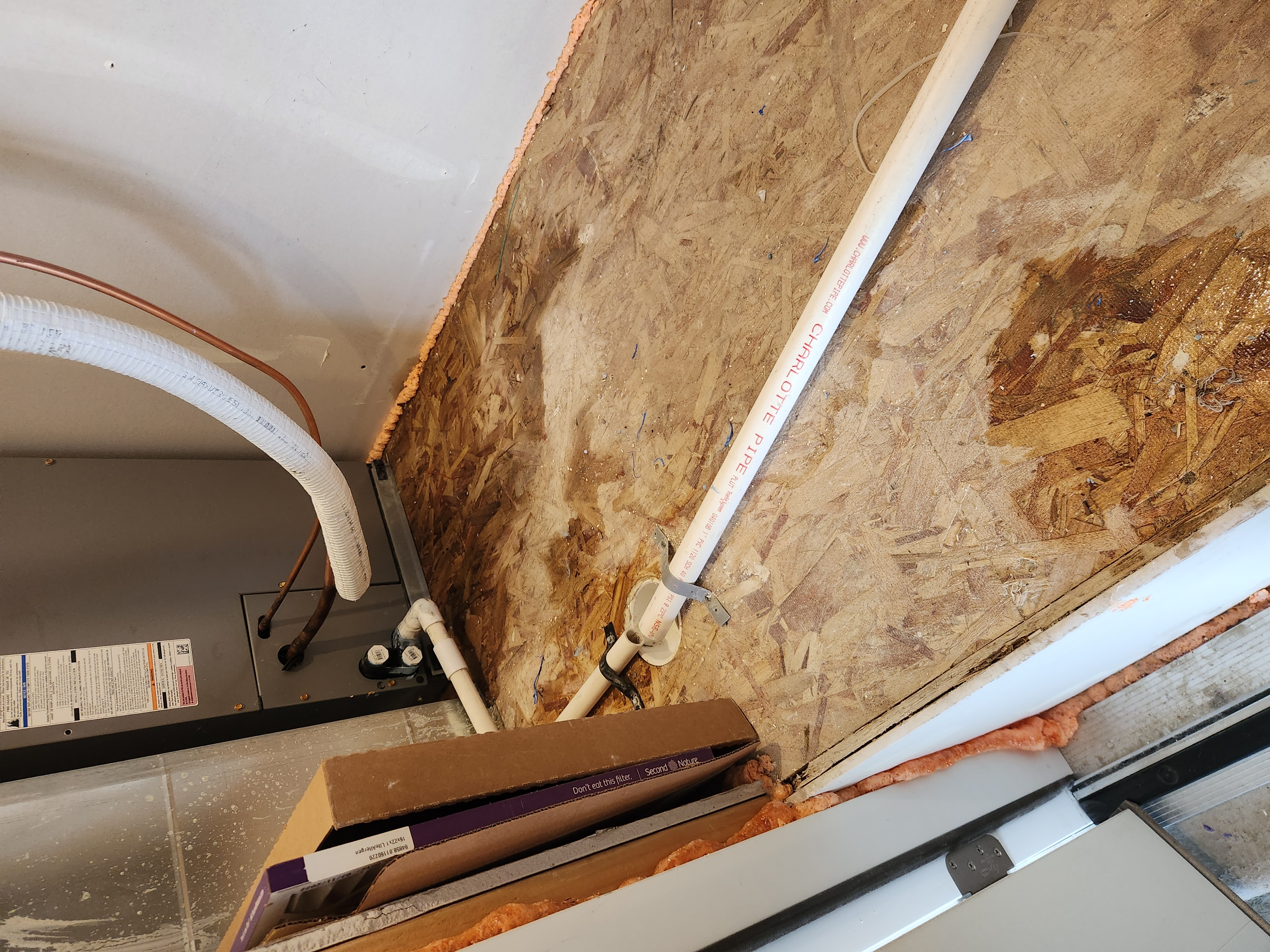 Image showing a split screen: Left side, a worried renter looking at rising floodwaters near their apartment. Right side, a relaxed renter holding an insurance policy, their apartment dry and secure. Text overlay: "Don't wait for the flood. Rental flood insurance: Protection you need. Covers damage to belongings."