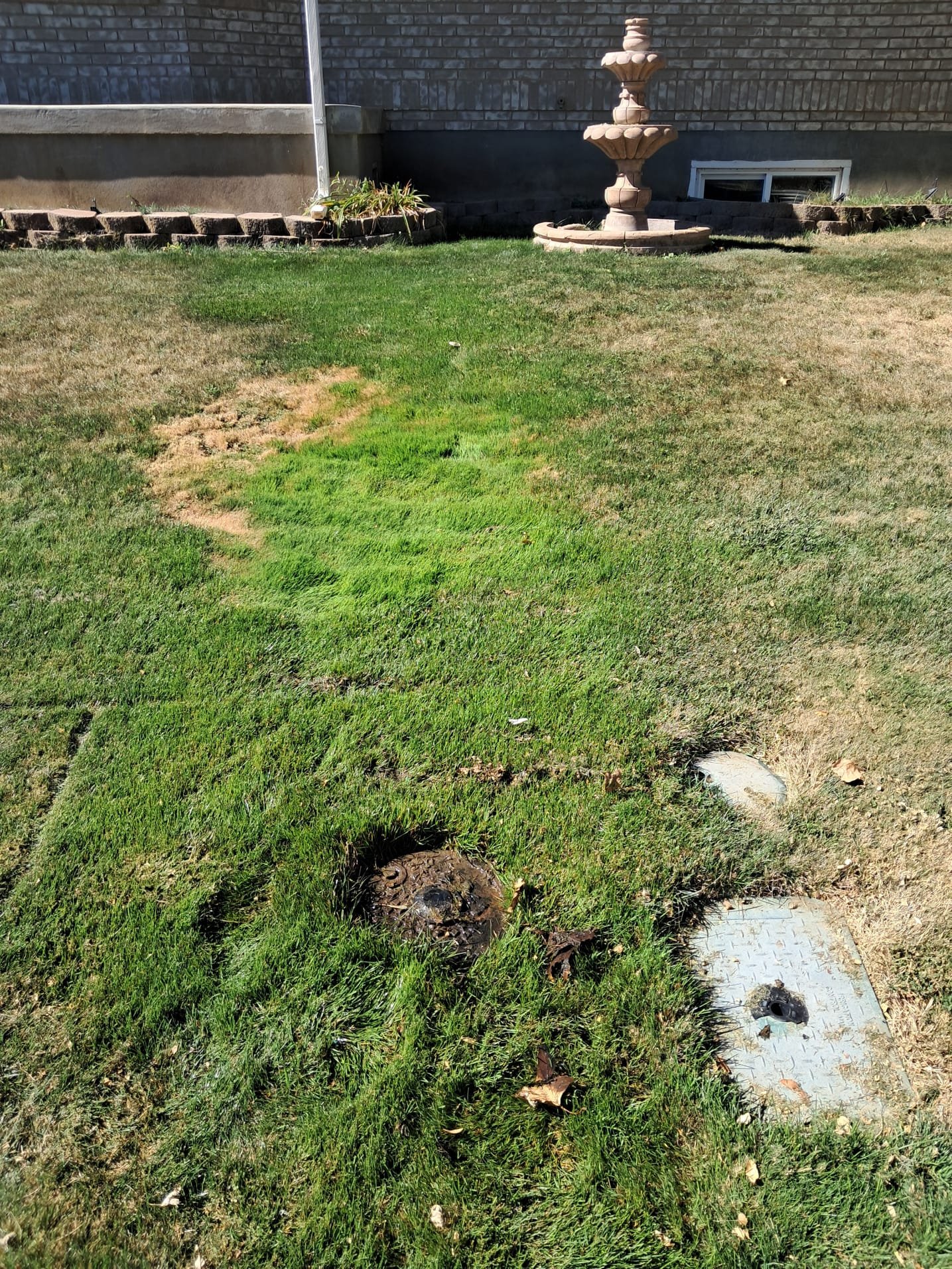 Flashing lights reflect off a calm, sleeping family, highlighting the peace of mind provided by 24/7 emergency heating and cooling maintenance services. A distant, muted siren assures prompt response to urgent needs, ensuring comfort and safety.