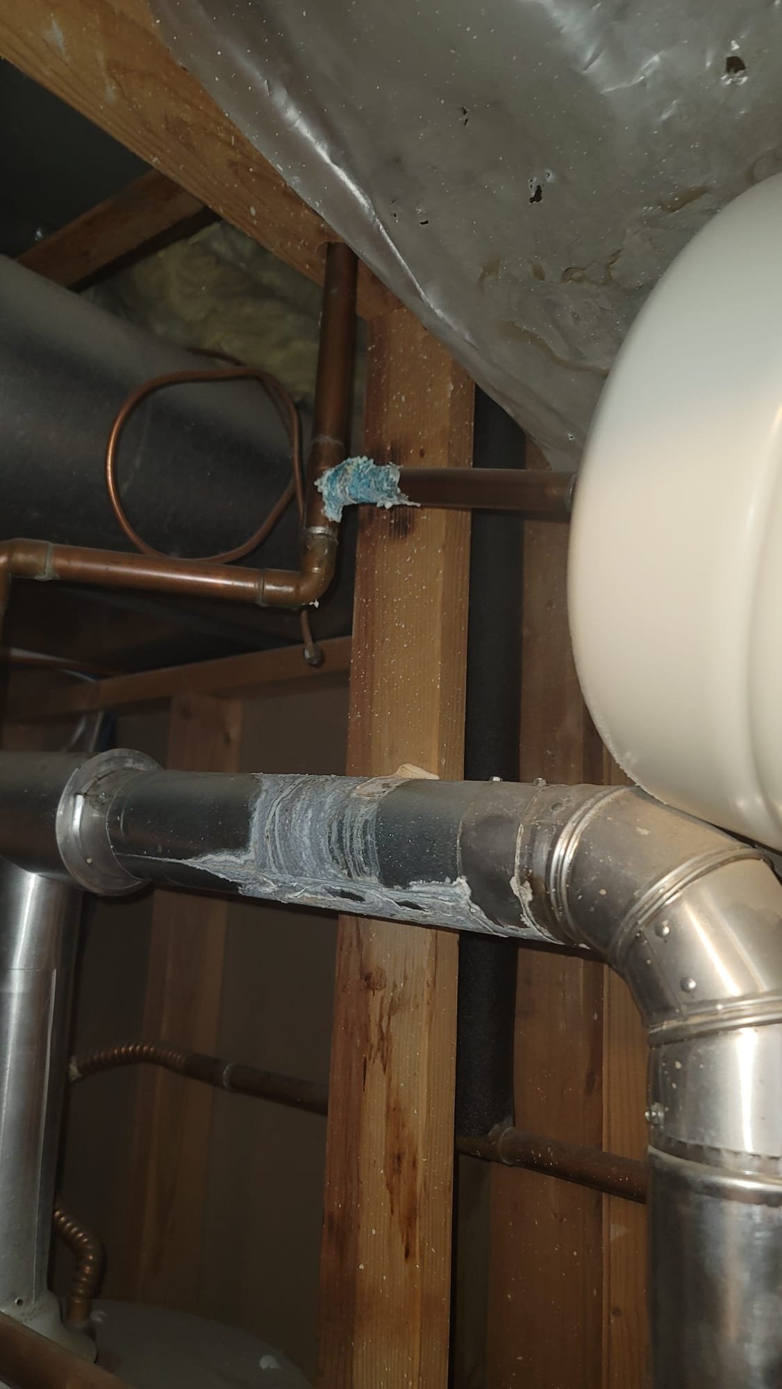 Image illustrating the concept of water heater replacement cost. May depict a new water heater being installed, a plumber working on pipes, or a comparison of different water heater types to highlight the factors influencing the price to replace a hot water heater.