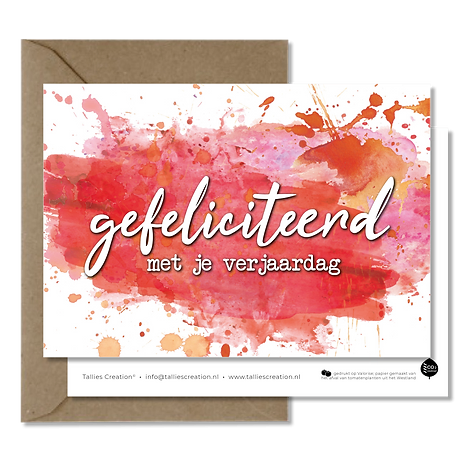 Verjaardagskaarten