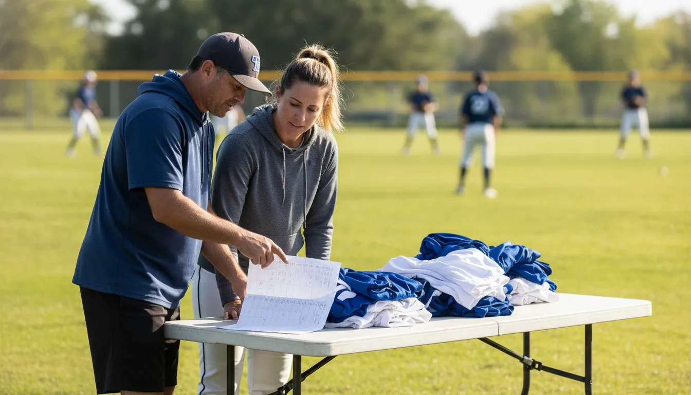Custom Team Uniform Size Runs: A Coach's Guide