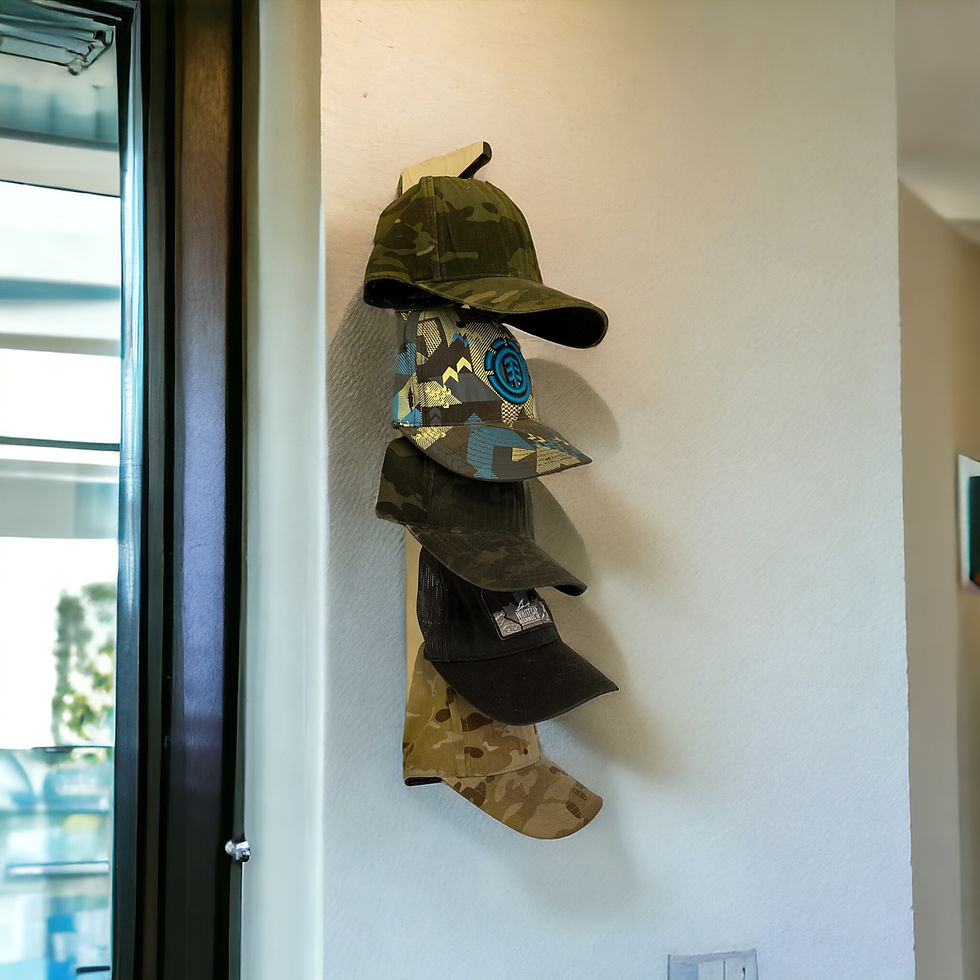 Thumbnail: Laser Cut Hat Rack