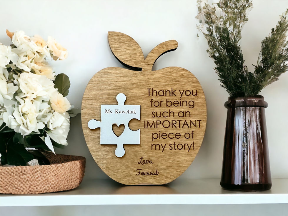 Teacher Gift Sign