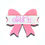 Thumbnail: Cute bow back-to-school photo prop sign for kids, reusable school milestone board