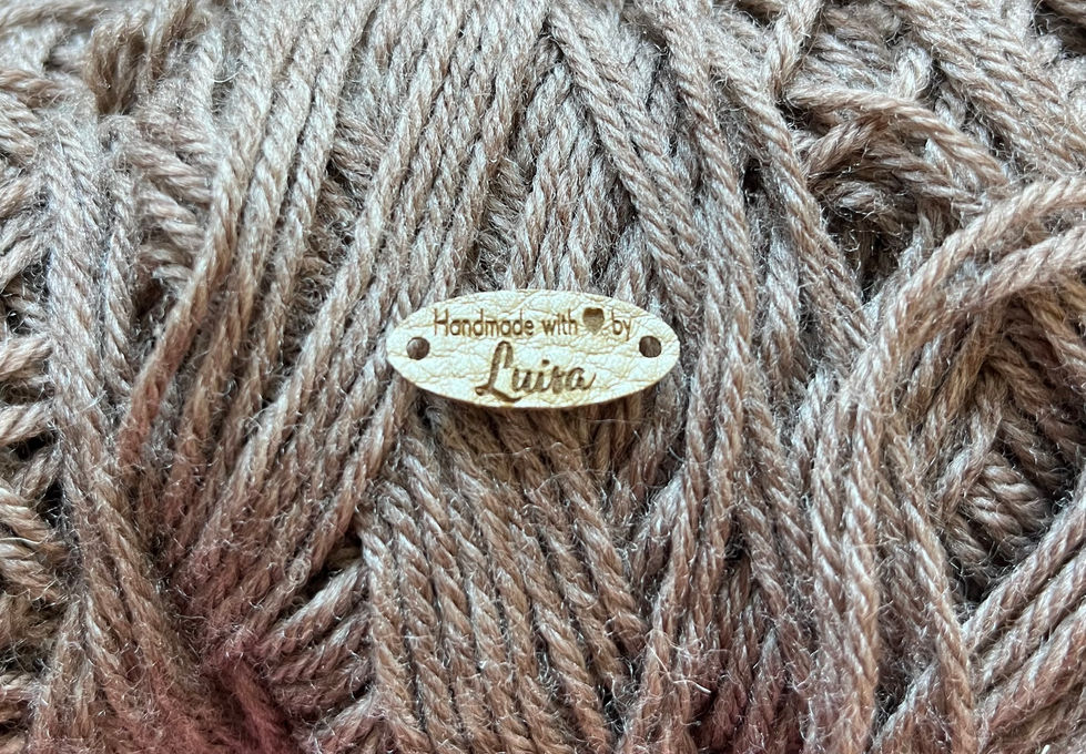 Custom tags for your handmade pieces