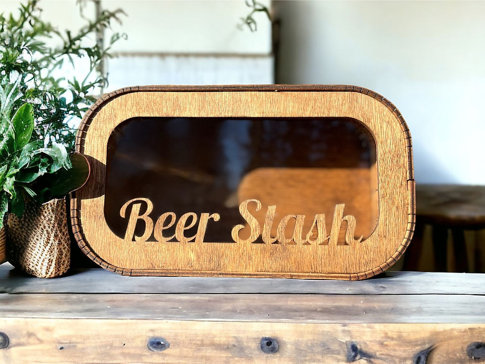 Custom beer stash piggy bank gift for beer lovers
