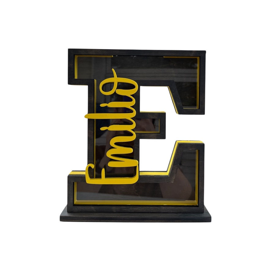 Custom Letter Piggy Bank