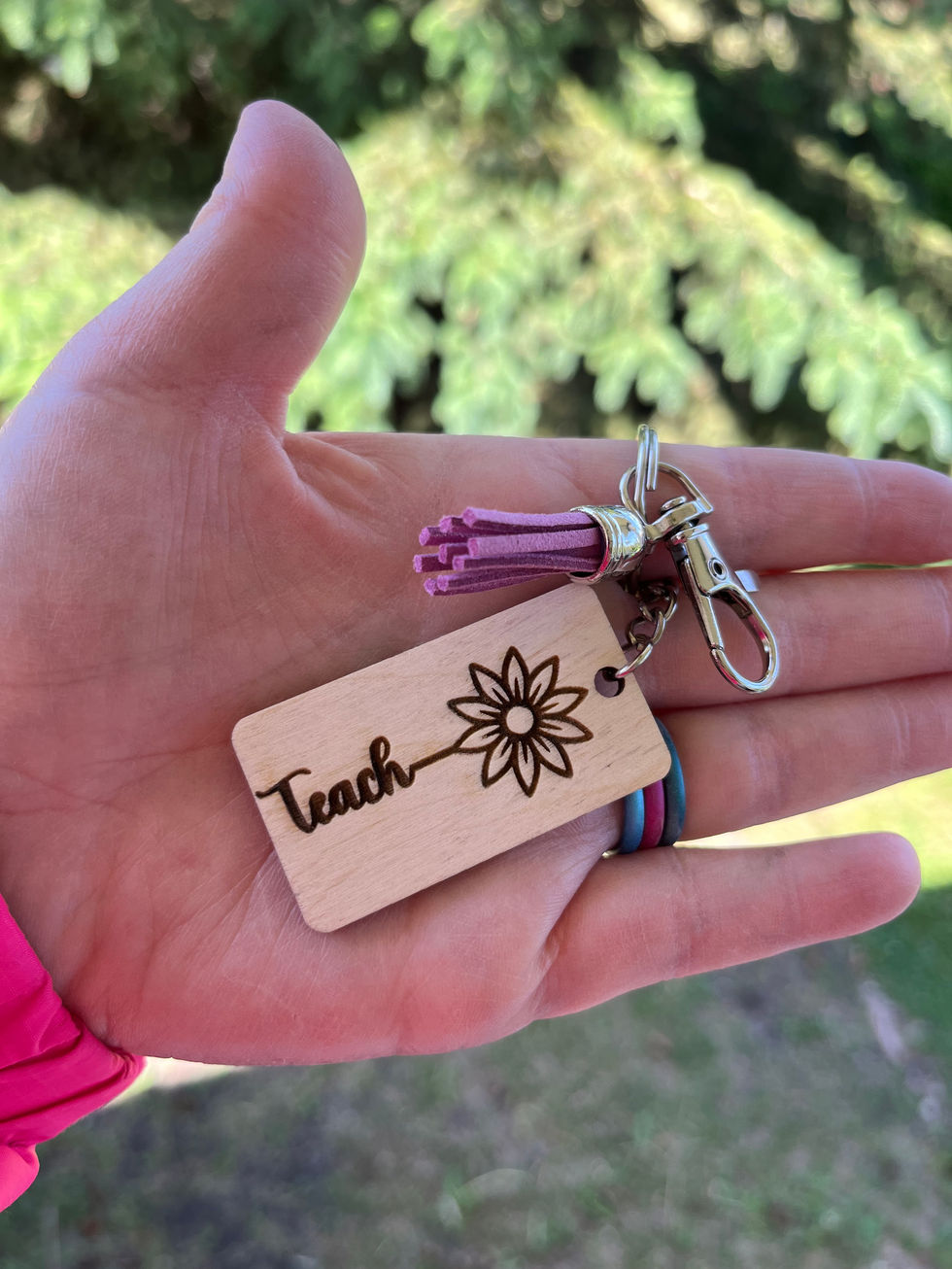 Teacher keychain