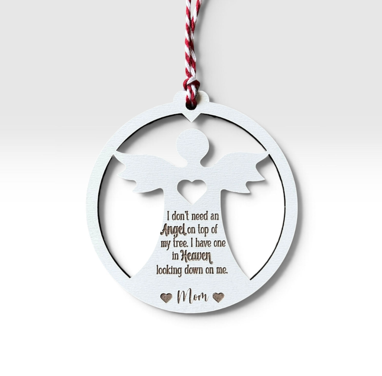 Angel in Heaven Memorial Christmas Ornament