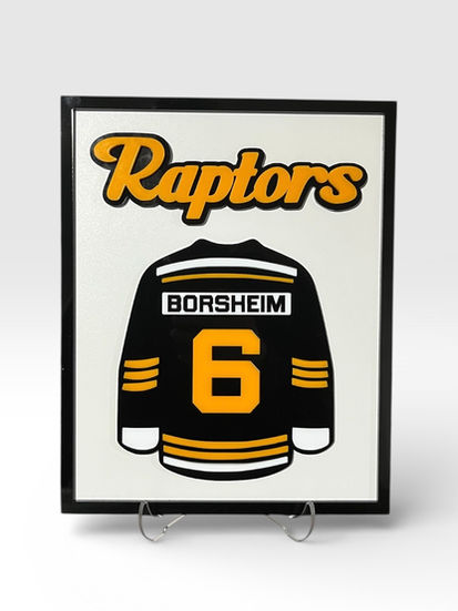 Sports Themed Plaque