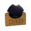 Thumbnail: Custom name hat organizer box for baseball caps