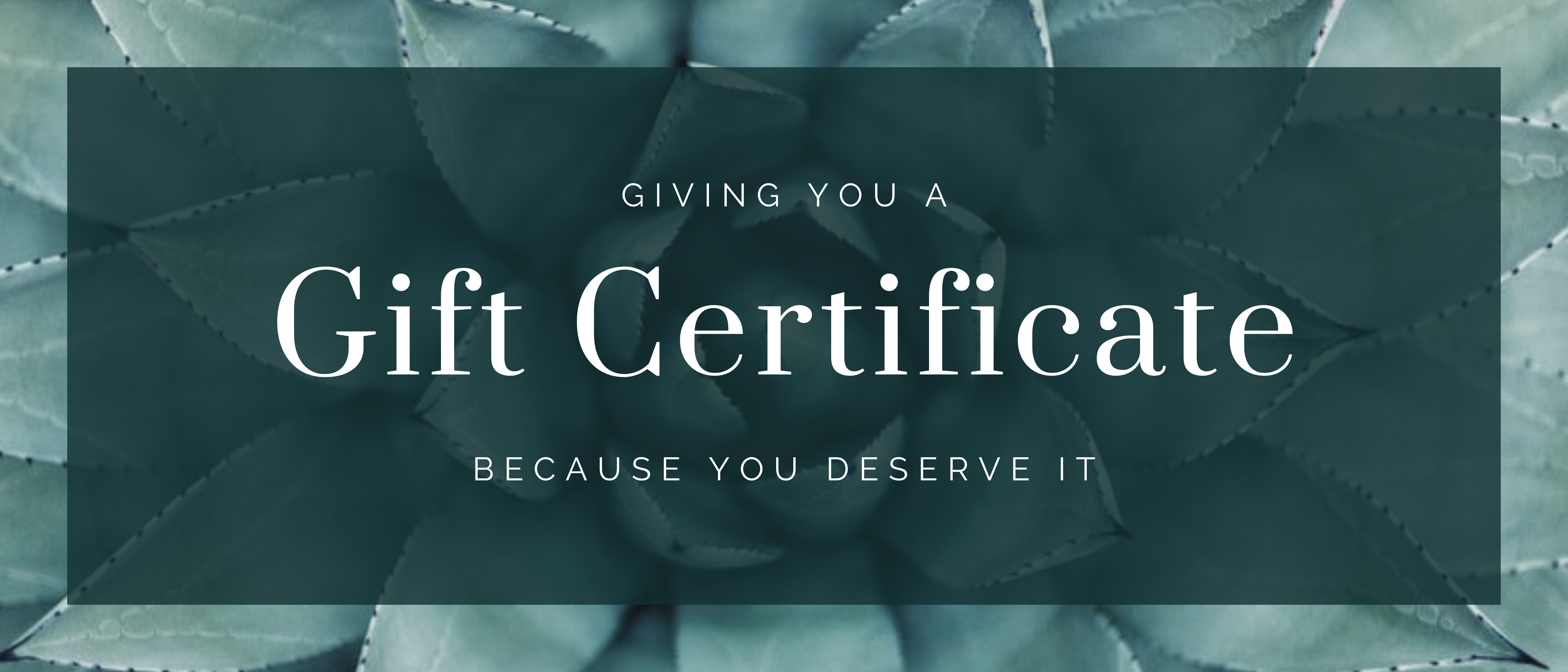 Massage Gift Certificates