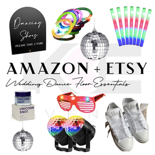Wedding Shopping List | Our Favorite Amazon + Etsy Dance Floor Essentials