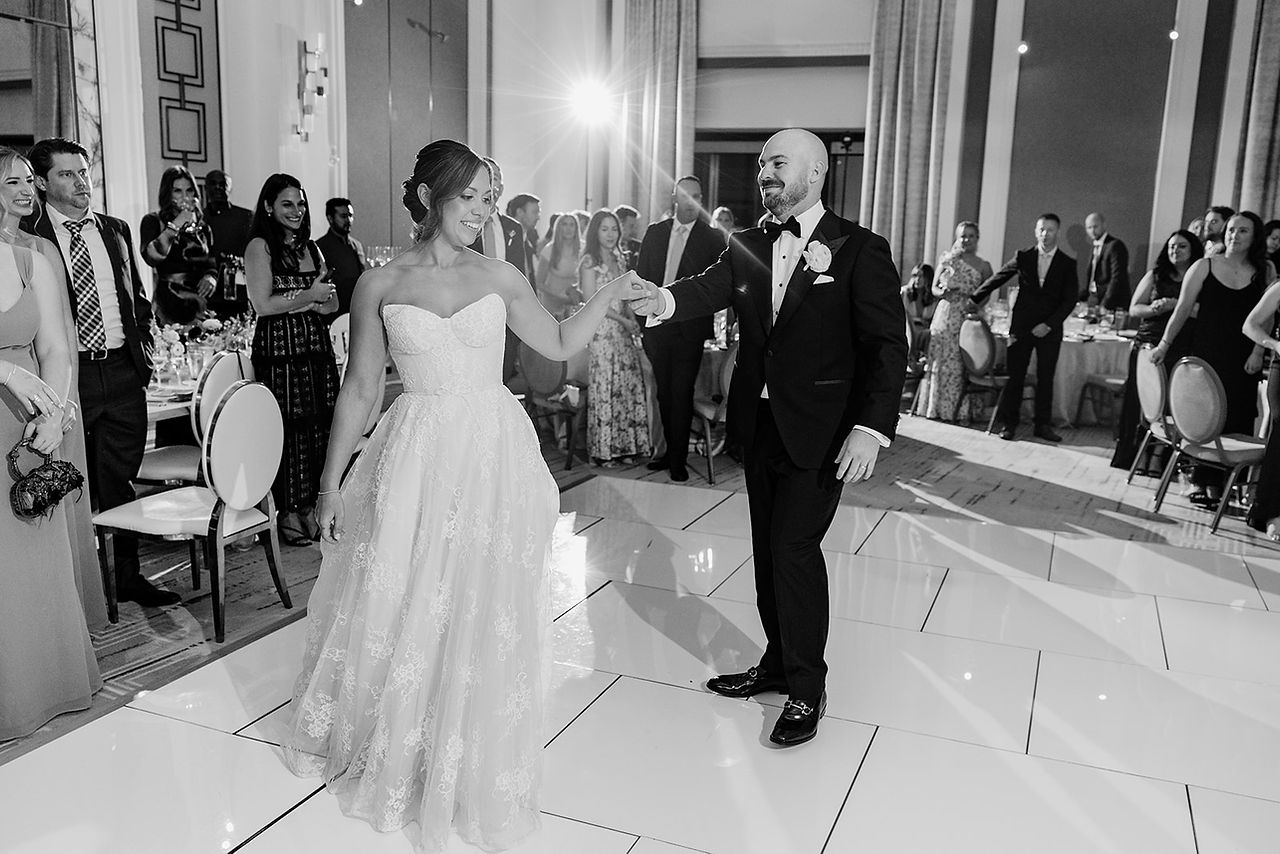 Romantic Wedding at The Langham, Boston