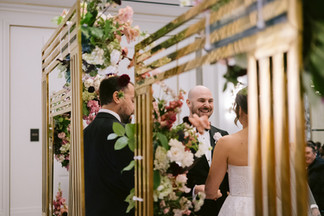 Romantic Wedding at The Langham, Boston